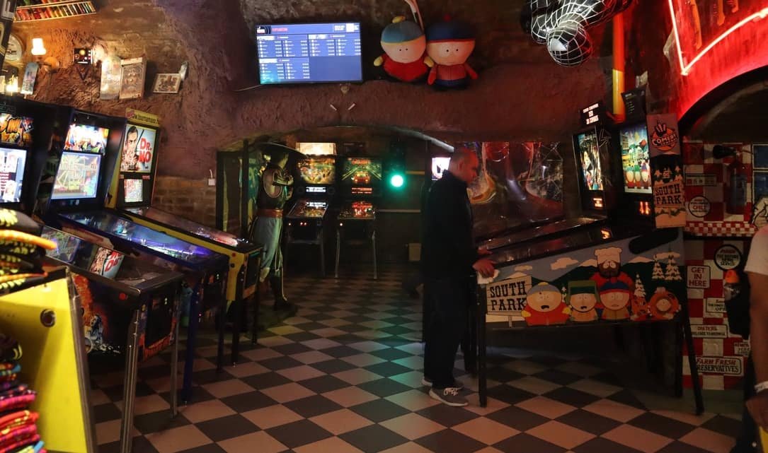 The Pinball Museum or Flipper museum a 400 sq. m space dedicated to arcade games,