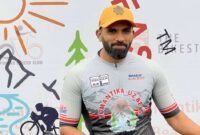 Kabir Rachure finished the Romantika Uz Beas ultracycling race.