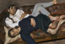 Royal academy arts lucian freud opens friends