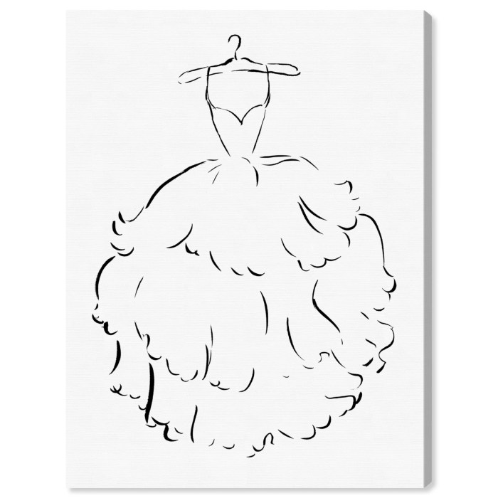 Feather blocked dress diy