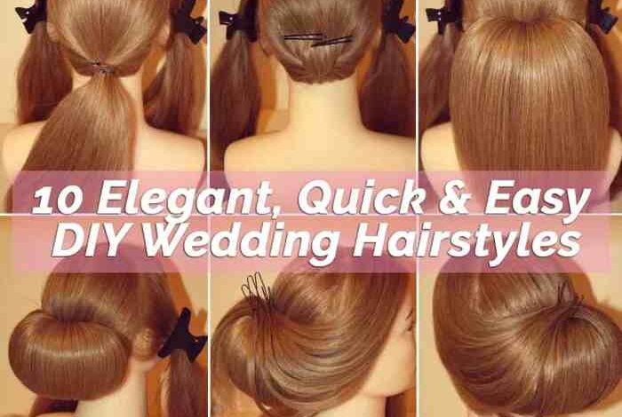 A simple pretty updo