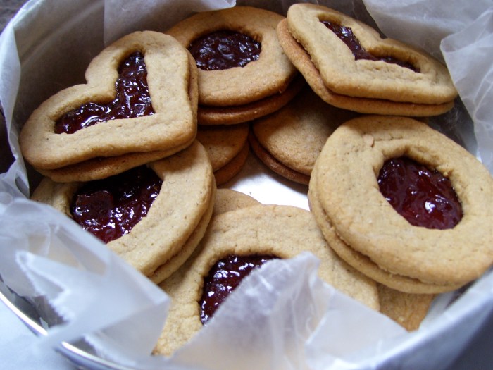 Peanut butter and jelly cookies