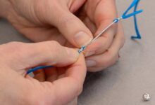 Stamped initial bracelet diy