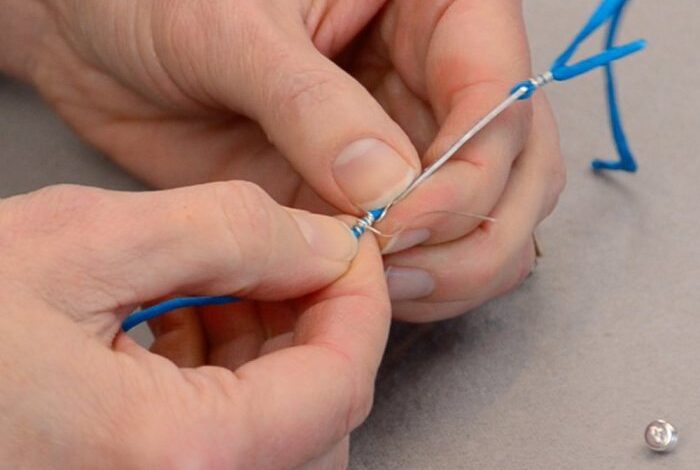 Stamped initial bracelet diy