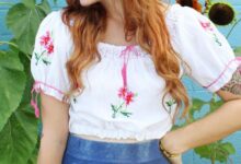 Easy crop top restyle