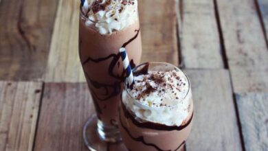 Askinosie chocolate malt milkshake