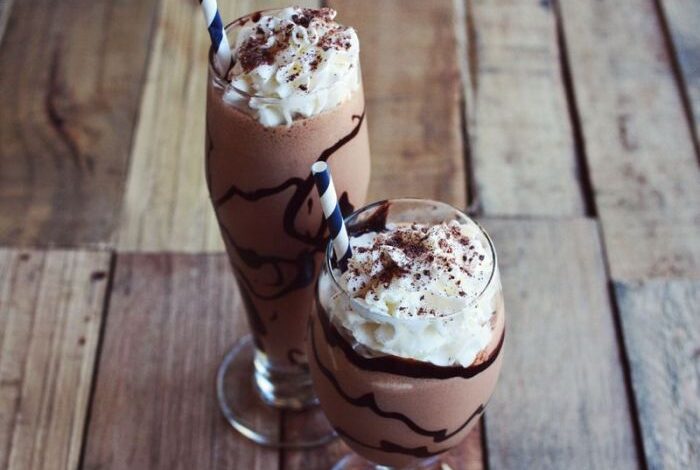 Askinosie chocolate malt milkshake