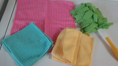 5 minute reusable swiffer cover diy no sew