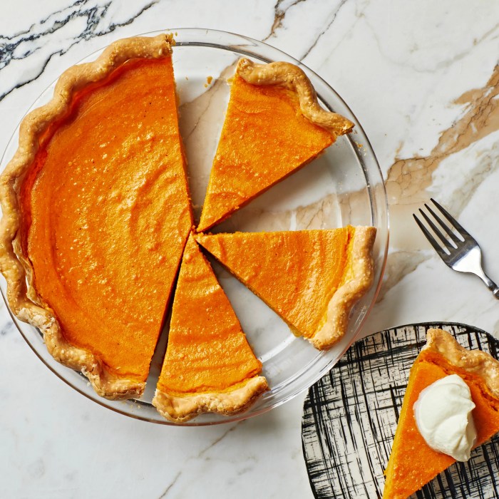 Sweet potato pie with boozy marshmallows