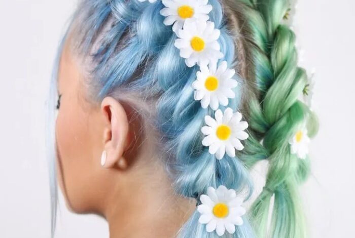 How to create festival hair