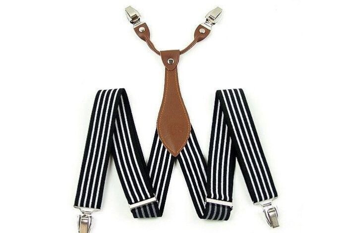 Stitch your own suspenders