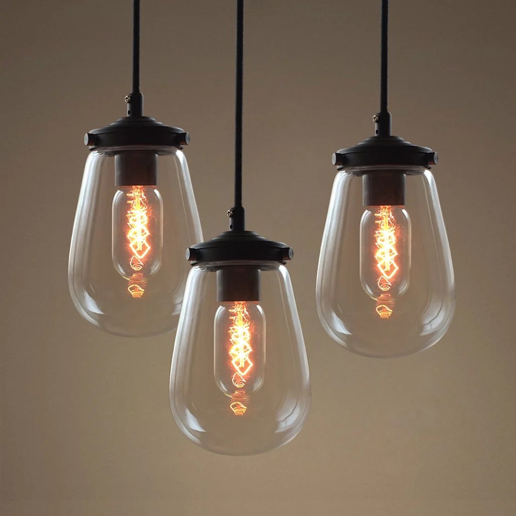 Indoor pendant light for outdoor use