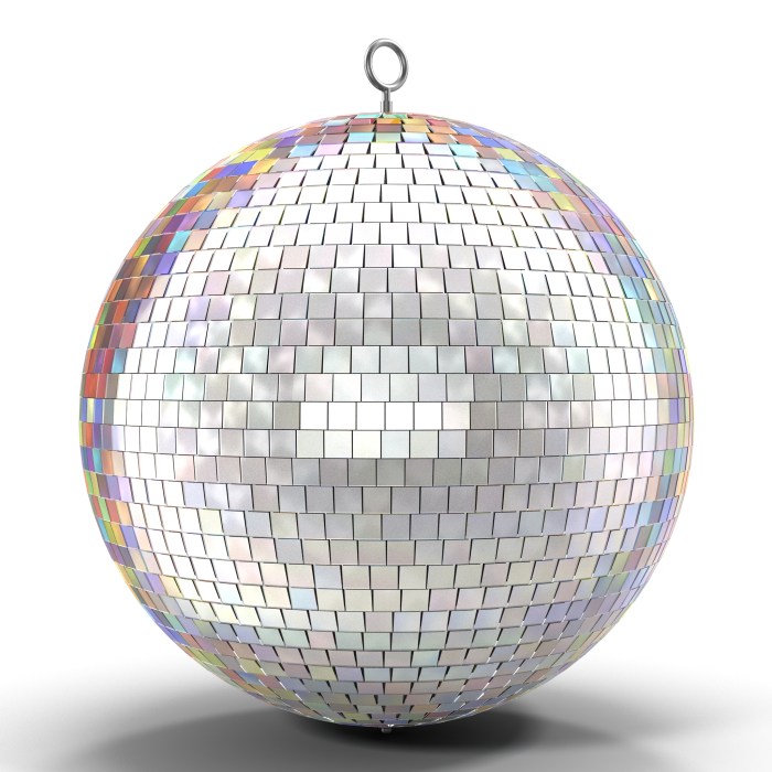 Make your own rainbow disco ball