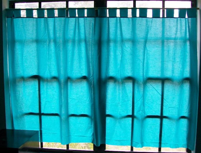 Easy no sew curtains