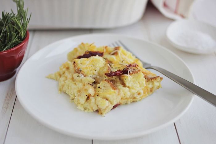 Savory french toast casserole