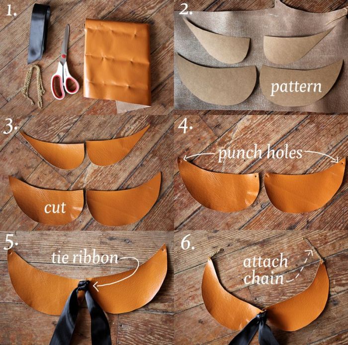 Peter pan collar necklace diy