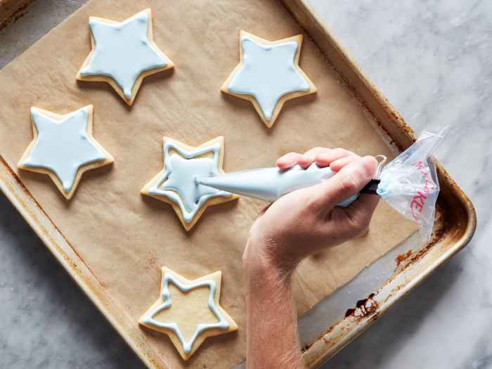 Bridgerton inspired royal icing cookies