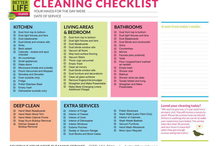 Everything you need to deep clean and organize your house