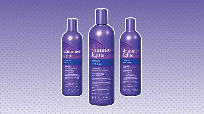 Hairdressers journal heard purple shampoo challenge