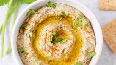 Black eye pea hummus