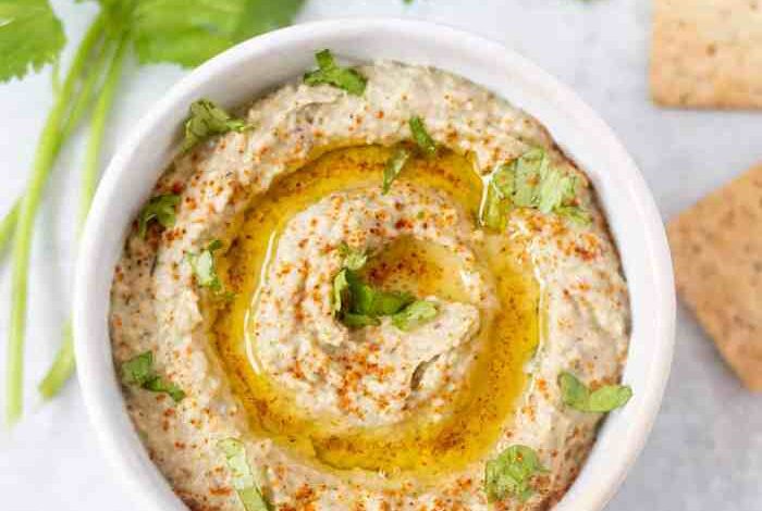 Black eye pea hummus