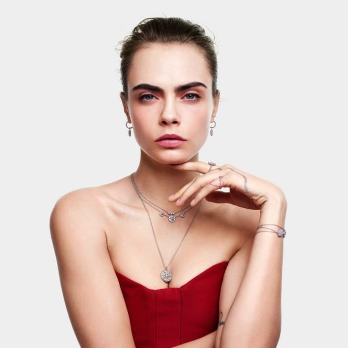 Dior cara delevingne presents dior jewelery