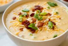 Potato and cream cheese soup