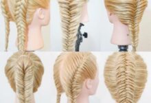 How to style a fishtail braid