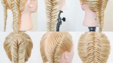 How to style a fishtail braid