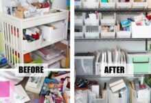 Tips for organizing your craft space