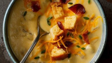 Five vegetable cheddar soup