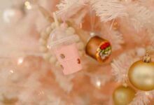 Boba tea ornament diy