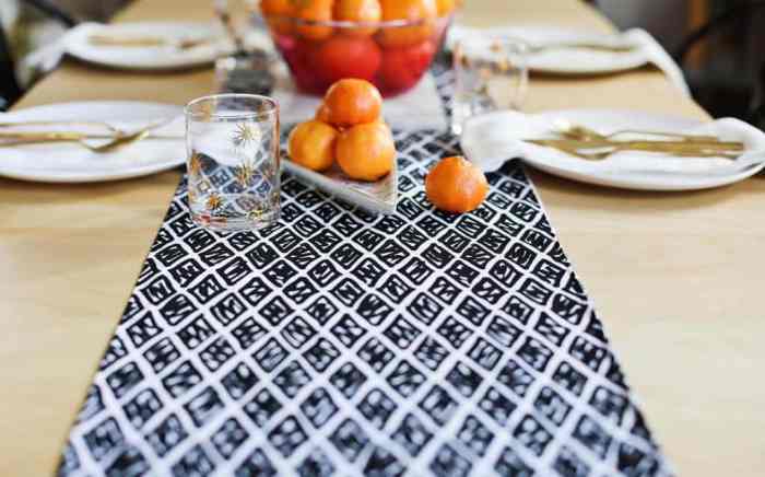 Table runner diy runners fabric