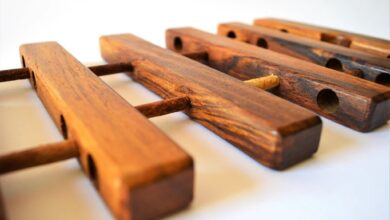 Diy wooden trivet set