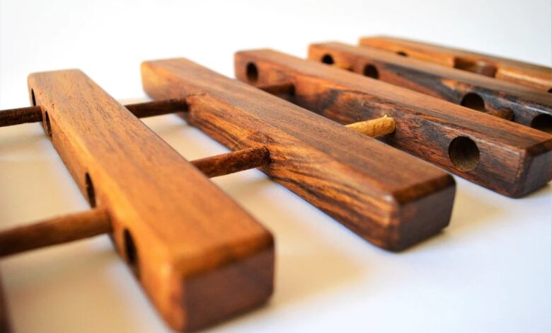 Diy wooden trivet set
