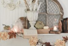 Fall phrase garland diy