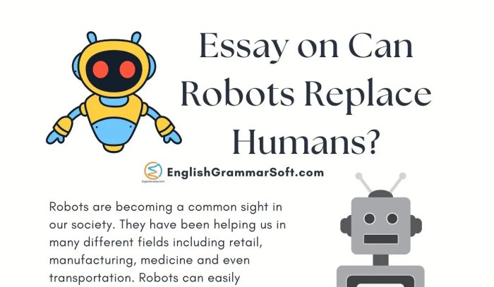 Robots replaced replacing