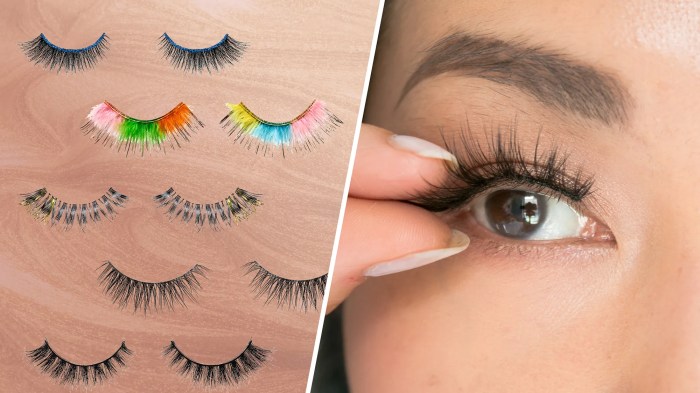 How to choose the perfect false lashes