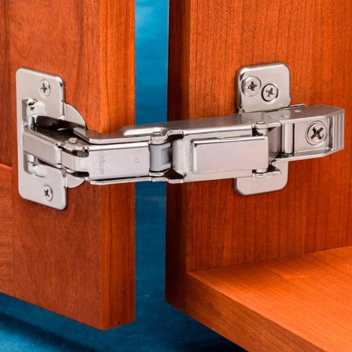 Hinge concealed invisible hinges hardware outside different cabinets completely closed Hinge concealed invisible hinges hardware outside different cabinets completely closed