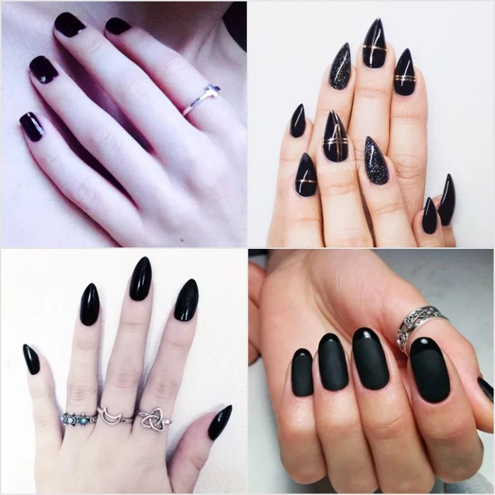 Grunge glam studded nail tutorial