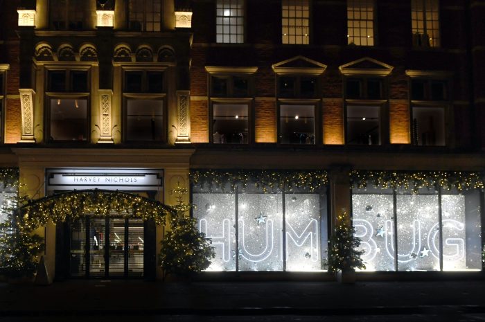 Nichols harvey christmas london popsugar window