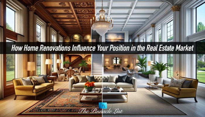 Home renos housing values major markets