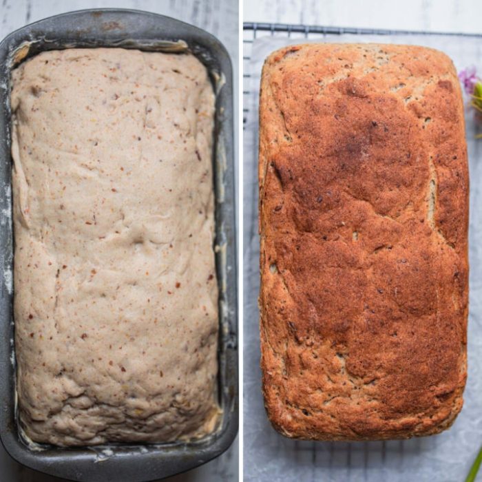 Easy gluten free and vegan bread