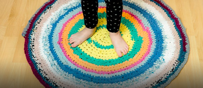 Paint your own outdoor rug