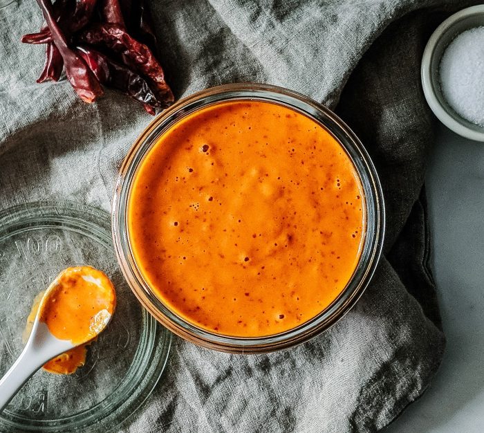 Zesty tomato and orange sauce