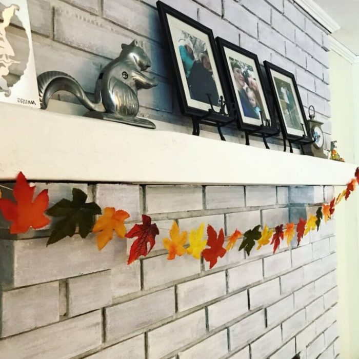 Diy fabric fall garlands inexpensive easy make curatedinterior article garland