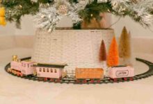 Our christmas tree train