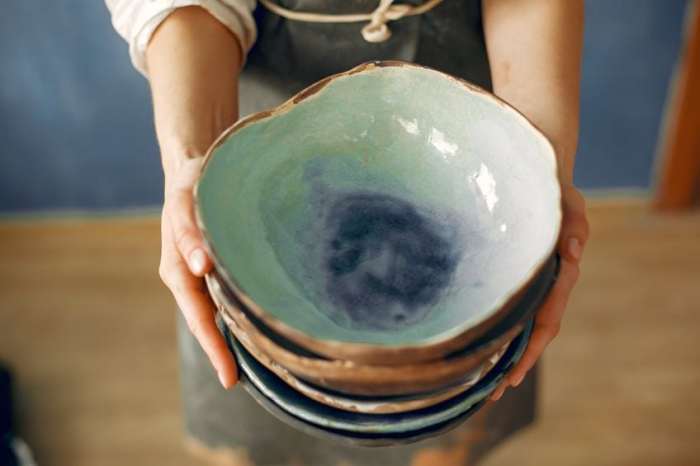 How to touch up painted ceramics