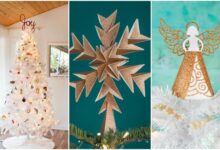 Easy diy christmas tree toppers