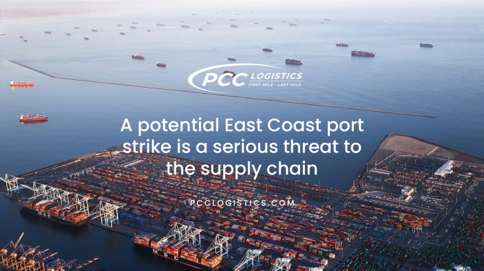 U s port dockworkers strike tuesday